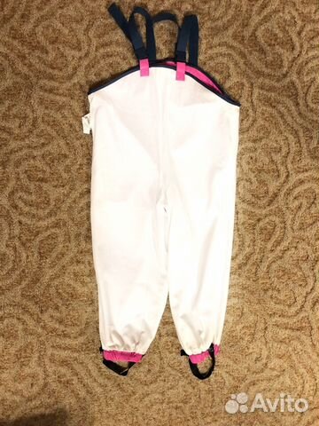 Непромокаемые брюки для девочки на весну рост 116 Непромокаемые брюки для девочки на весну рост 116