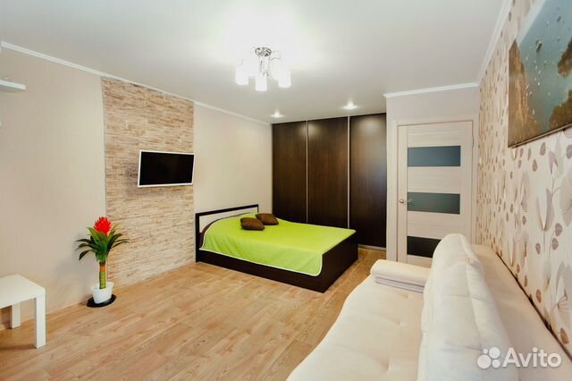 

1-к. квартира, 38 м², 2 кровати