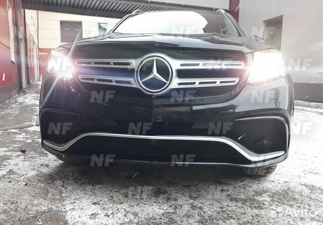 Бампер передний 63 AMG Mercedes GLS Бампер передний 63 AMG Mercedes GLS