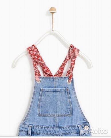 Комбинезон джинсовый для девочки Zara Комбинезон джинсовый для девочки Zara