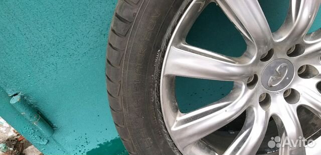 Колеса в сборе от qx 80 nokian