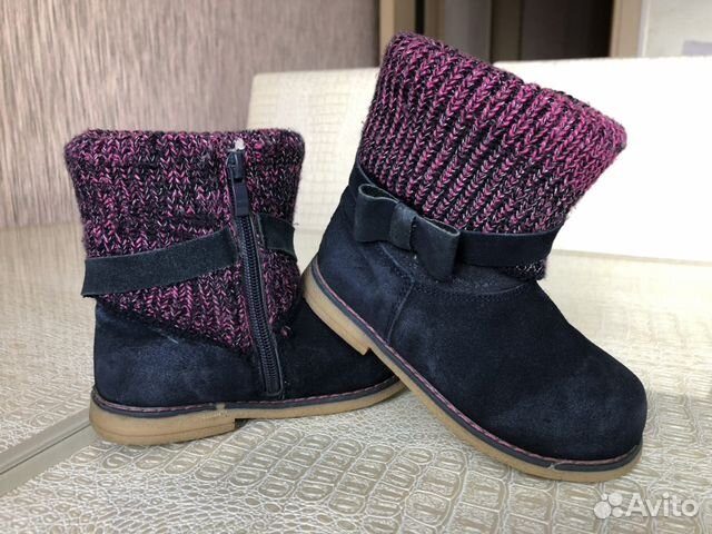 Сапожки зимние для девочки,27 р