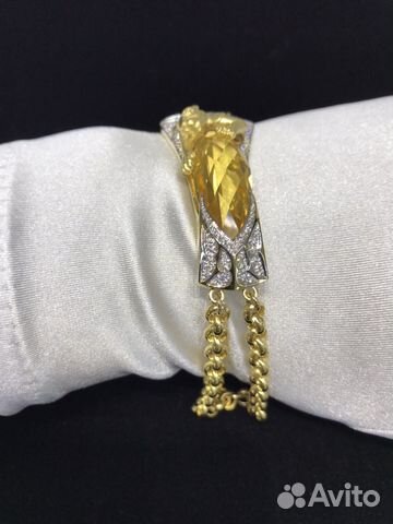 Золотой браслет с бриллиантами Magerit gargola Золотой браслет с бриллиантами Magerit gargola