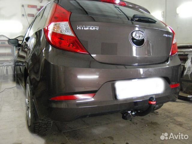 Фаркоп hyundai solaris