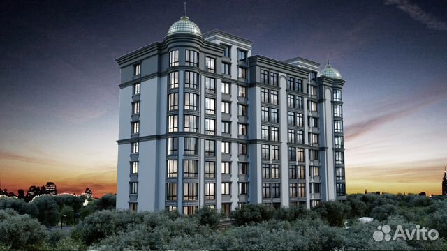 1-к квартира, 46.5 м², 3/8 эт.