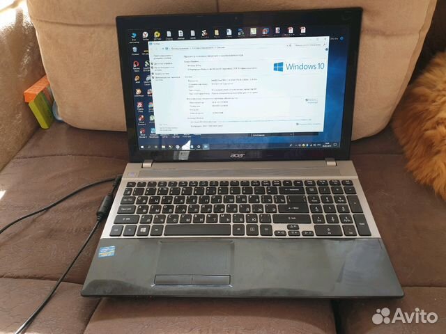 Игровой ноутбук Acer i7. 8 ядер память 12гб