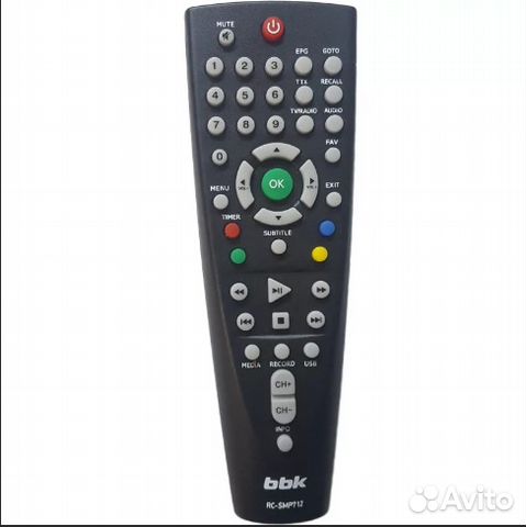 Пульт BBK RC-SMP712 IC для T2-ресивера BBK SMP125H