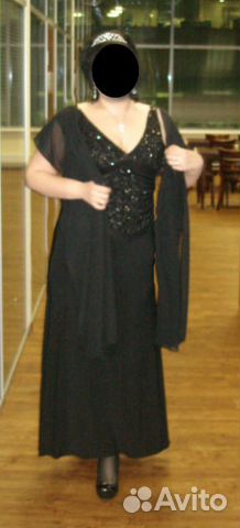 Шикарное вечернее платье размер 56. Турция Шикарное вечернее платье размер 56. Турция