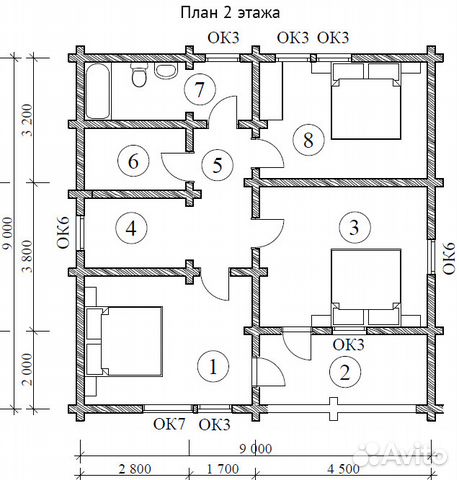 Дом из клееного бруса Дом из клееного бруса
