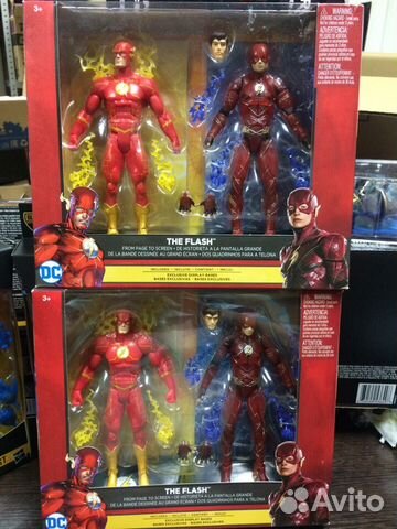 Набор фигурок DC Comics Multiverse Flash Two-Pack Набор фигурок DC Comics Multiverse Flash Two-Pack