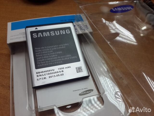 Новый Оригинальный аккумулятор SAMSUNG EB484659VU