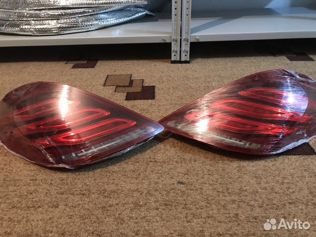 Задние фонари на Mercedes Benz w222