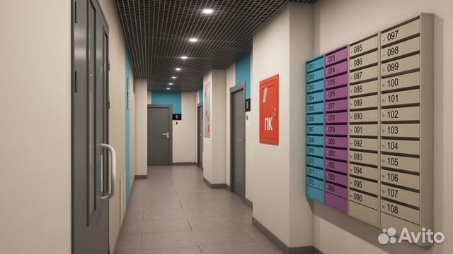 2-к квартира, 65.7 м², 7/15 эт.