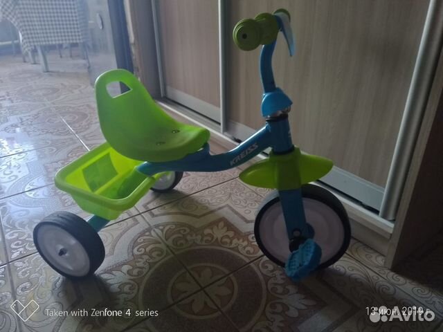 Детский 3-х колесный велосипед kress