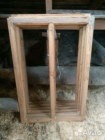 Окно деревянное