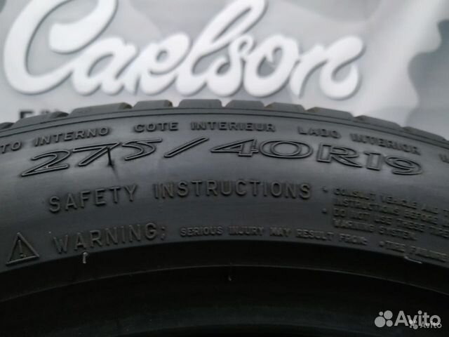 Шины 275/40 R19 Michelin Primacy 3 RFT 101Y