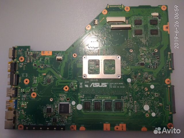Запчасти на ноутбук Asus x55vd