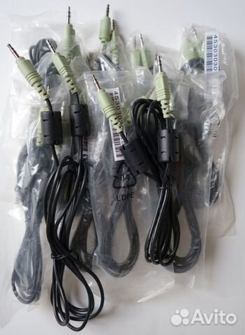 Кабель соединительный Аудио 3.5 mm jack AUX, USB