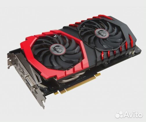 Видео карта MSI Geforce GTX 1060 gaming x