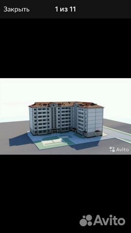 2-к квартира, 62 м², 1/7 эт.