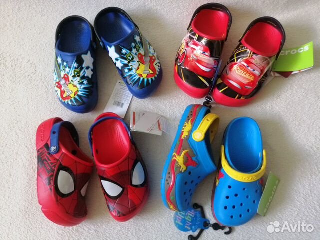 Сабо сандалии слипоны Crocs J3 для мальчика Сабо сандалии слипоны Crocs J3 для мальчика