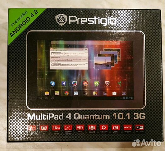 Планшет Prestigio MultiPad 4 Quantum PMP 5101D 10