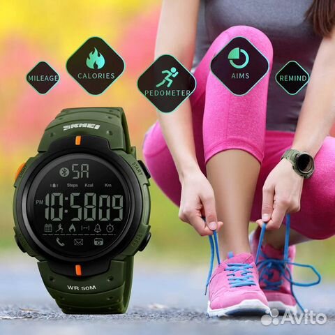 Спортивные Bluetooth часы Спортивные Bluetooth часы