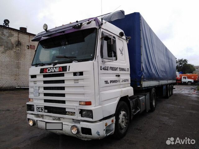 Тягач scania 143M