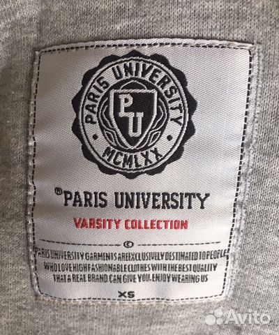Бомбер Paris University оригинал Бомбер Paris University оригинал