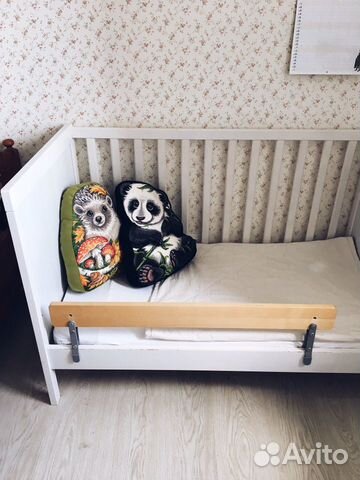 Детская кроватка IKEA Сундвик + матрас