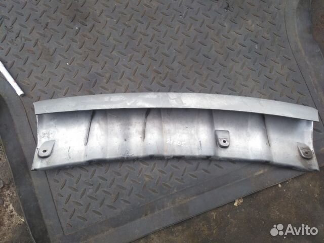 Накладка на бампер передняя нижняя Mitsubishi