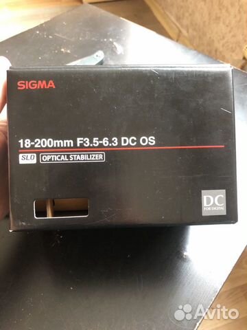 Объектив Sigma 18-200mm F3.5-6.3 DC OS HSM Объектив Sigma 18-200mm F3.5-6.3 DC OS HSM