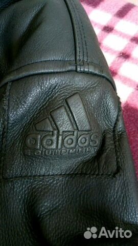 Кожаная куртка Adidas Кожаная куртка Adidas