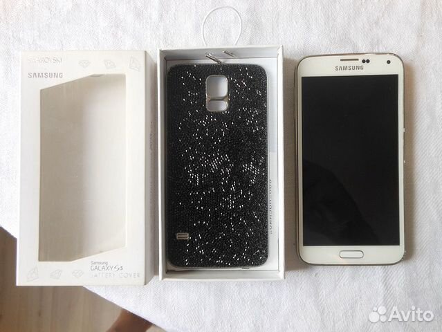 Смартфон SAMSUNG Galaxy S5 16Gb и чехол Сваровский