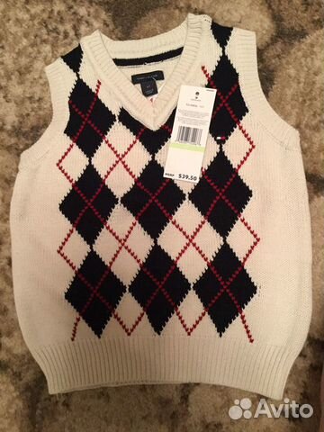 Жилет Tommy Hilfiger для мальчика 4 года новый Жилет Tommy Hilfiger для мальчика 4 года новый