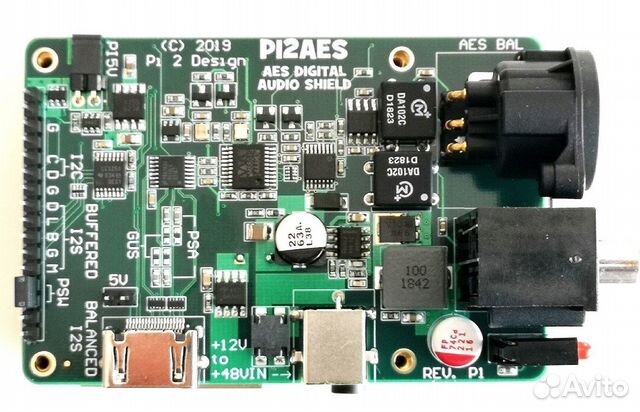 PI2AES Rev.3 от Pi2Design PI2AES Rev.3 от Pi2Design