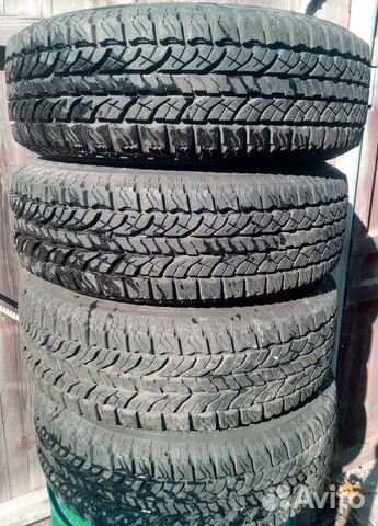 205/70R15 Yokohama Geolandar G012 ат 4шт на дисках
