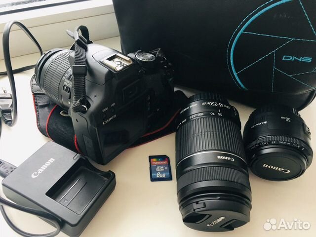Фотоаппарат Canon 500D + доп.аксессуар Фотоаппарат Canon 500D + доп.аксессуар
