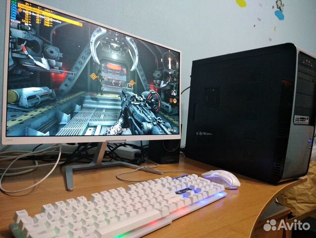 Игровой пк. I5 3570, RX 570 4гб, 8гб