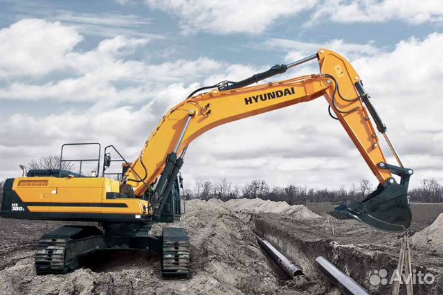 Аренда гусеничного экскаватора