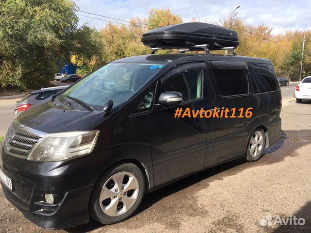 Автомобильный бокс Евродеталь на Toyota Alphard