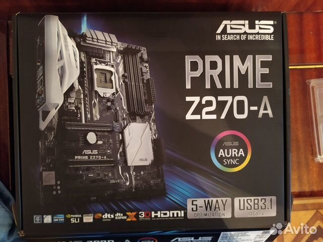 Материнская плата asus prime Z270-A Материнская плата asus prime Z270-A