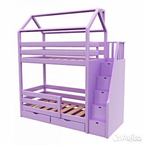 Детская двухъярусная кровать