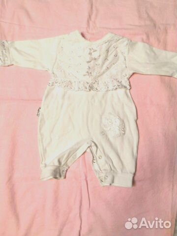 Ползунки-Комбинезон нарядный (в т. ч. на крестины) Ползунки-Комбинезон нарядный (в т. ч. на крестины)