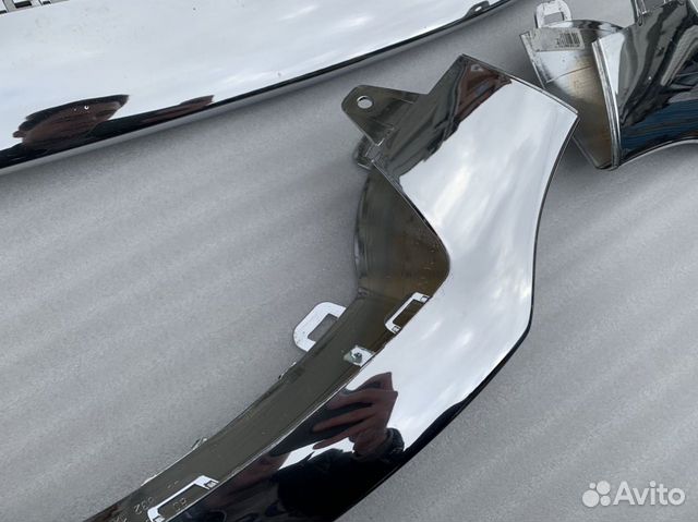 Накладка переднего бампера Mercedes GLE GLS AMG