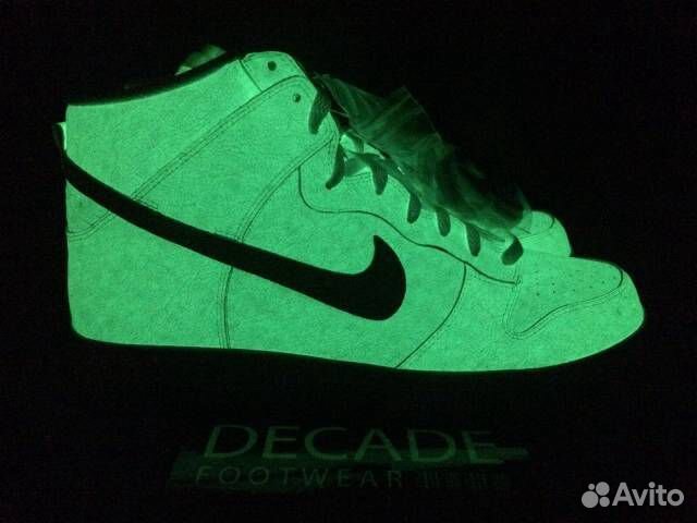 Nike dunk high premium ' glow in the 