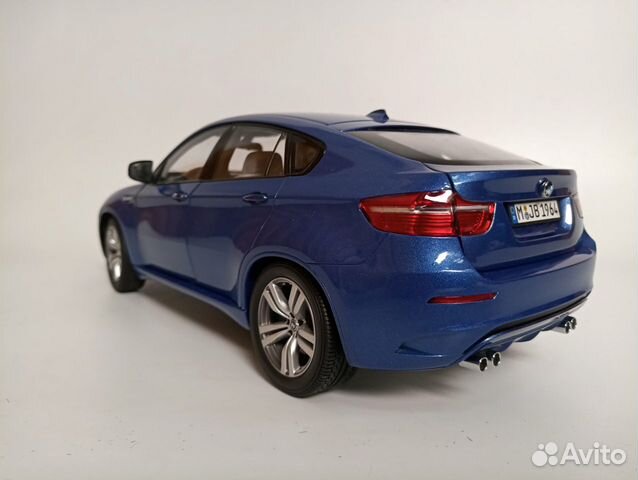 Bmw X6M E71 Kyosho 1:18 Monte Carlo Blau Bmw X6M E71 Kyosho 1:18 Monte Carlo Blau