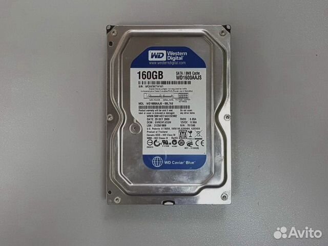 Жесткий диск для Пк SATA-II 160Gb Western Digital