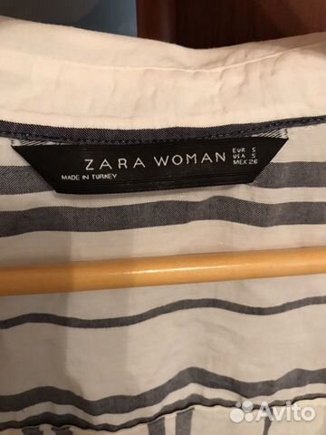 Льняное платье Zara S