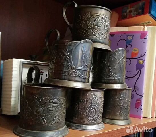 Подстаканники мстера, набор 6 шт. разные